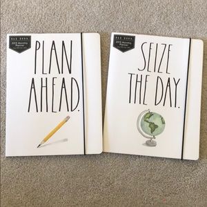 Rae Dunn 2018 Monthly Planner (2 planners) NEW